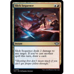 画像1: 【ENG】優雅な連続技/Slick Sequence[MTG_OTJ_0233_U]