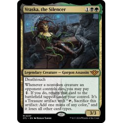 画像1: 【ENG】静める者、ヴラスカ/Vraska, the Silencer[MTG_OTJ_0237_M]