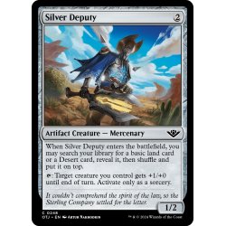 画像1: 【ENG】銀の保安官代理/Silver Deputy[MTG_OTJ_0248_C]