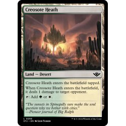 画像1: 【ENG】クレオソートの荒野/Creosote Heath[MTG_OTJ_0255_C]