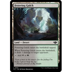 画像1: 【ENG】ただれた峡谷/Festering Gulch[MTG_OTJ_0257_C]