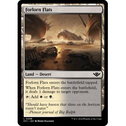 画像1: 【ENG】荒れ果てた干潟/Forlorn Flats[MTG_OTJ_0258_C]