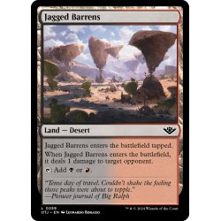 画像1: 【ENG】鋸刃の痩せ地/Jagged Barrens[MTG_OTJ_0259_C]