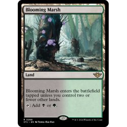 画像1: 【ENG】花盛りの湿地/Blooming Marsh[MTG_OTJ_0266_R]