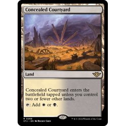 画像1: 【ENG】秘密の中庭/Concealed Courtyard[MTG_OTJ_0268_R]