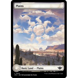 画像1: 【ENG】平地/Plains[MTG_OTJ_0272_L]