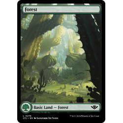 画像1: 【ENG】森/Forest[MTG_OTJ_0276_L]