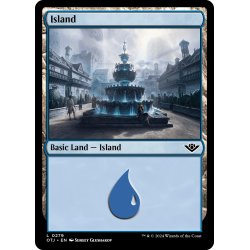 画像1: 【ENG】島/Island[MTG_OTJ_0279_L]