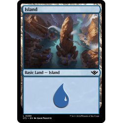 画像1: 【ENG】島/Island[MTG_OTJ_0280_L]