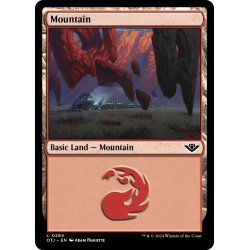 画像1: 【ENG】山/Mountain[MTG_OTJ_0284_L]