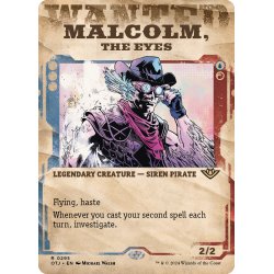 画像1: 【ENG】双眼のマルコム/Malcolm, the Eyes[MTG_OTJ_0295_R]