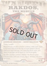 【ENG】用心棒、ラクドス/Rakdos, the Muscle[MTG_OTJ_0297_M]