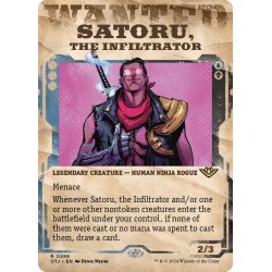 画像1: 【ENG】潜入者、悟/Satoru, the Infiltrator[MTG_OTJ_0298_R]