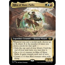 画像1: 【ENG】多様な道のリクー/Riku of Many Paths[MTG_OTJ_0361_R]