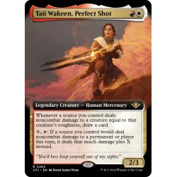 画像1: 【ENG】完璧な一射、タイイ・ワキーン/Taii Wakeen, Perfect Shot[MTG_OTJ_0365_R]