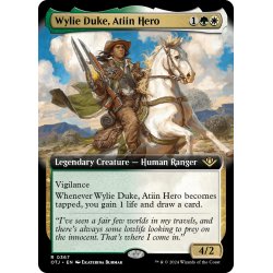 画像1: 【ENG】アティインの英雄、ワイリー・デューク/Wylie Duke, Atiin Hero[MTG_OTJ_0367_R]