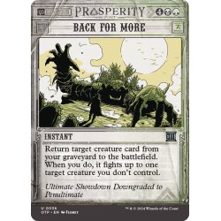 画像1: 【ENG】再来/Back for More[MTG_OTP_0036_U]