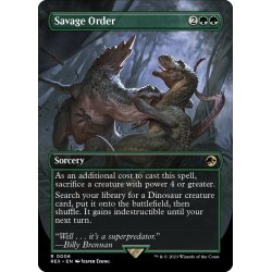 画像1: 【ENG】野蛮な序列/Savage Order[MTG_REX_0006R]