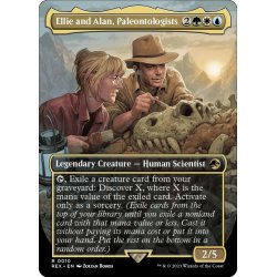 画像1: 【ENG】古生物学者、エリーとアラン/Ellie and Alan, Paleontologists[MTG_REX_0010R]