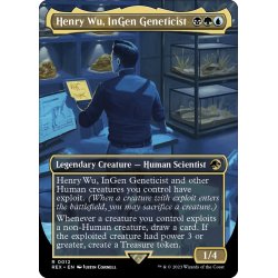 画像1: 【ENG】インジェン社の遺伝子学者、ヘンリー・ウー/Henry Wu, InGen Geneticist[MTG_REX_0012R]