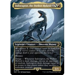 画像1: 【ENG】究極のハイブリッド恐竜、インドラプトル/Indoraptor, the Perfect Hybrid[MTG_REX_0015R]