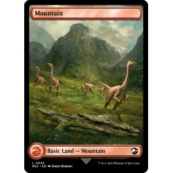 画像1: 【ENG】山/Mountain[MTG_REX_0024L]