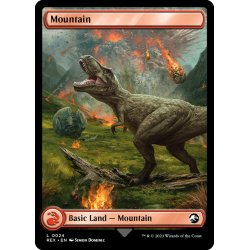 画像2: 【ENG】山/Mountain[MTG_REX_0024L]