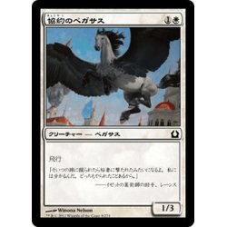 画像1: 【JPN】協約のペガサス/Concordia Pegasus[MTG_RTR_008C]