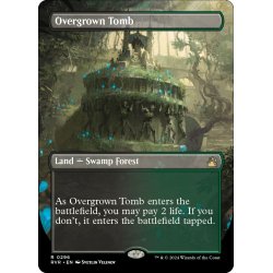 画像1: 【ENG】■Borderless■草生した墓/Overgrown Tomb[MTG_RVR_0296_R]