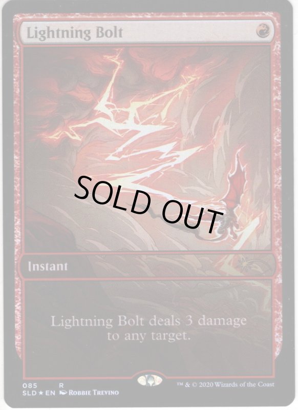 画像1: 【ENG】★Foil★稲妻/Lightning Bolt[MTG_SLD_085] (1)