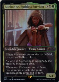 【ENG】★Foil★Michonne, Ruthless Survivor[MTG_SLD_146]