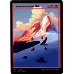 画像1: 【ENG】冠雪の山/Snow-Covered Mountain[MTG_SLD_328]