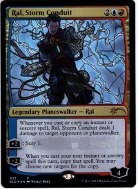 【ENG】★Foil★嵐の伝導者、ラル/Ral, Storm Conduit?[MTG_SLD_523]