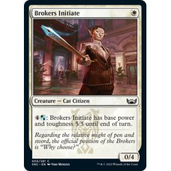 画像1: 【ENG】斡旋屋一家の新入り/Brokers Initiate[MTG_SNC_005C]