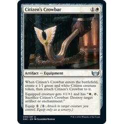 画像1: 【ENG】市民の鉄梃/Citizen's Crowbar[MTG_SNC_008U]