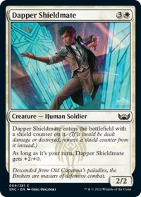 【ENG】粋な盾仲間/Dapper Shieldmate[MTG_SNC_009C]