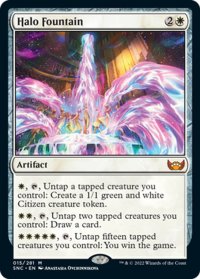 【ENG】光素の泉/Halo Fountain[MTG_SNC_015M]