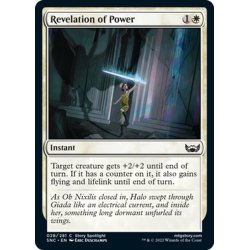 画像1: 【ENG】力の天啓/Revelation of Power[MTG_SNC_028C]