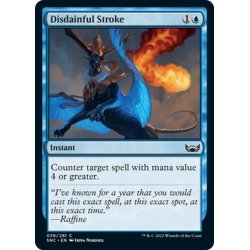 画像1: 【ENG】軽蔑的な一撃/Disdainful Stroke[MTG_SNC_039C]