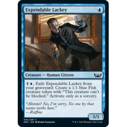 画像1: 【ENG】捨て石の従僕/Expendable Lackey[MTG_SNC_043C]