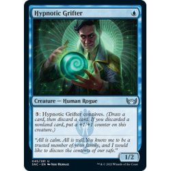 画像1: 【ENG】惑乱のいかさま師/Hypnotic Grifter[MTG_SNC_045U]