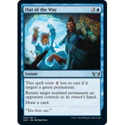 画像1: 【ENG】一蹴/Out of the Way[MTG_SNC_052U]