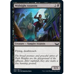 画像1: 【ENG】真夜中の暗殺者/Midnight Assassin[MTG_SNC_087C]