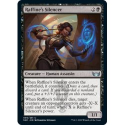 画像1: 【ENG】ラフィーンの口封じ/Raffine's Silencer[MTG_SNC_090U]