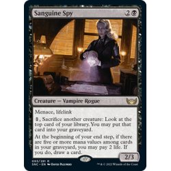 画像1: 【ENG】血生臭いスパイ/Sanguine Spy[MTG_SNC_093R]