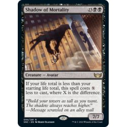 画像1: 【ENG】終末の影/Shadow of Mortality[MTG_SNC_094R]