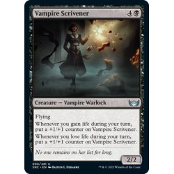 画像1: 【ENG】吸血鬼の公証人/Vampire Scrivener[MTG_SNC_098U]