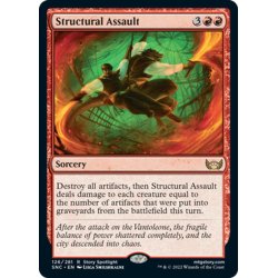 画像1: 【ENG】構造的突撃/Structural Assault[MTG_SNC_126R]