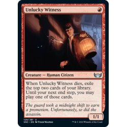 画像1: 【ENG】不運な目撃者/Unlucky Witness[MTG_SNC_128U]