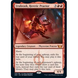 画像1: 【ENG】異端の法務官、ウラブラスク/Urabrask, Heretic Praetor[MTG_SNC_129M]